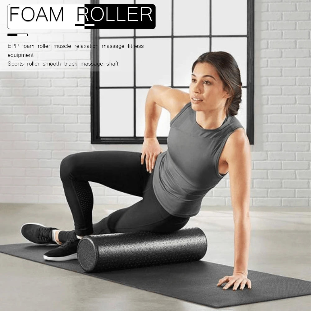 Rolo de Espuma EPP Alta Densidade — Massagem e Recuperação Muscular