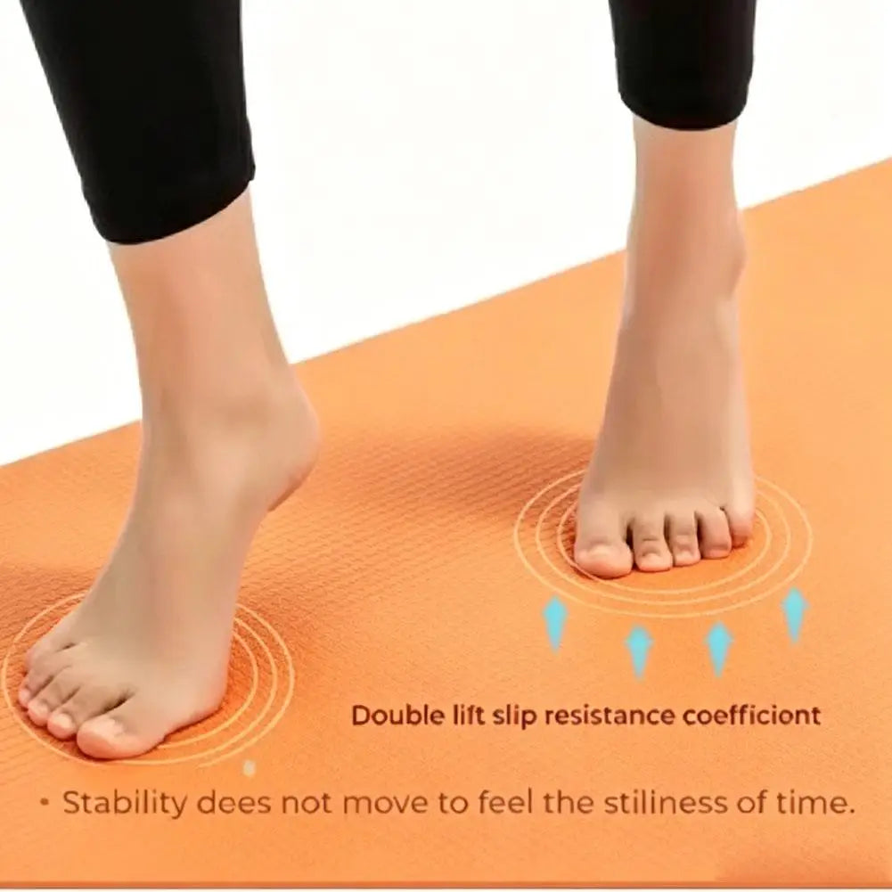 Tapete de Yoga e Pilates — 180x50cm Antiderrapante