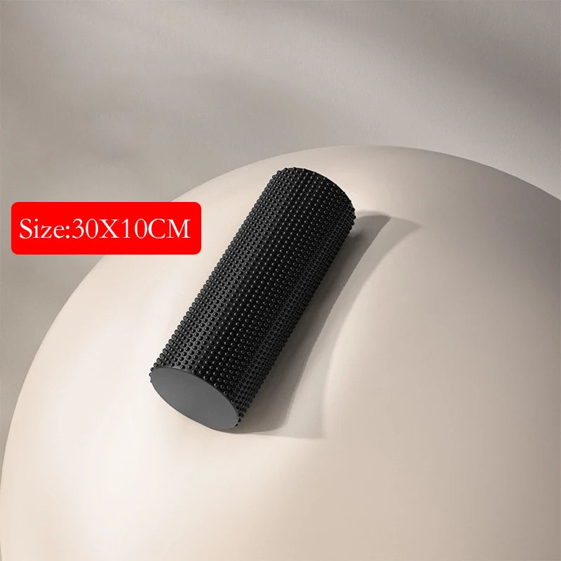 Rolo de Espuma EVA Alta Densidade — Massagem Muscular e Yoga