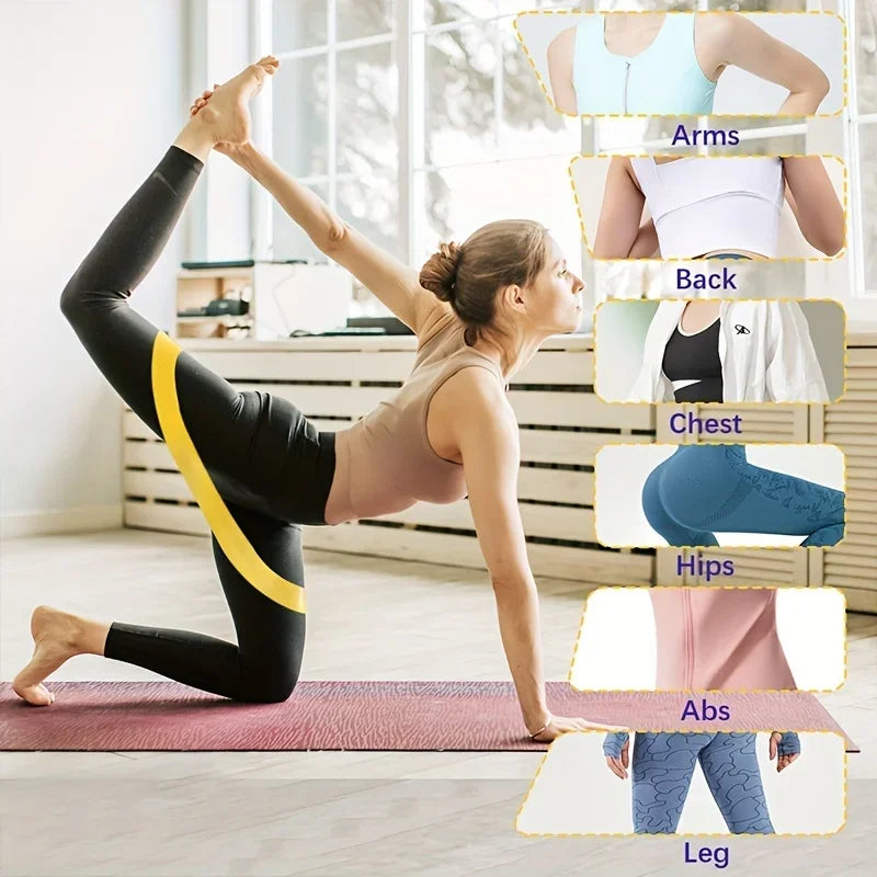 Bandas de Resistência em Loop — Yoga, Pilates e Treino de Força