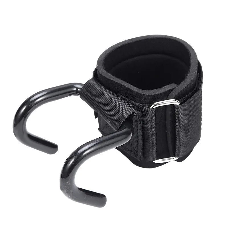 Ganchos de Levantamento com Suporte de Pulso — Musculação e Pull-Ups