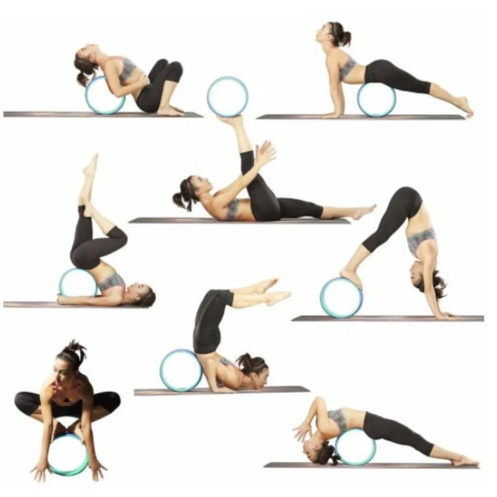 Roda de Yoga — Rolo Multifuncional para Costas e Músculos